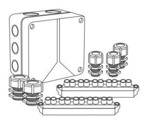 Коробка монтажная Abox100/S (стандарт) от компании ТОО Alfaopt KZ - фото 1