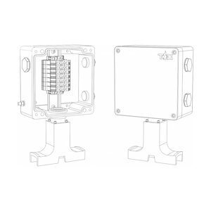 Коробка соединительная TS-MF10 для подвода питания к саморегулирующимся нагревательным кабелям