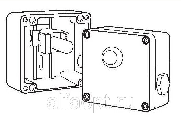 Коробка соединительная ВЭ 122. C от компании ТОО Alfaopt KZ - фото 1
