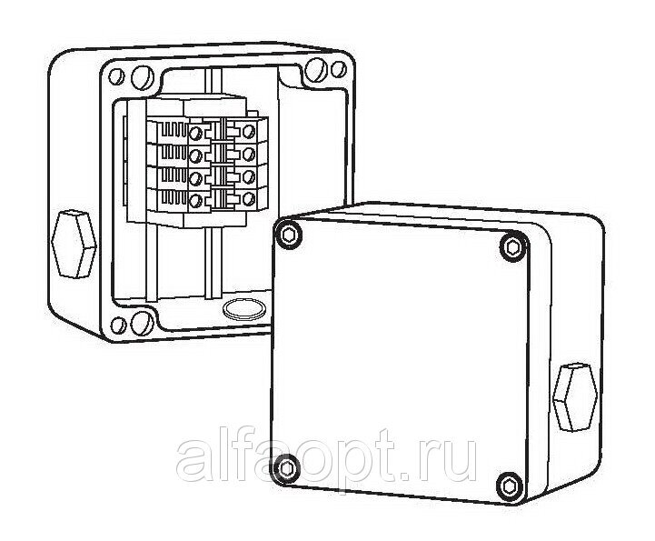 Коробка соединительная ВЭ 122. Д от компании ТОО Alfaopt KZ - фото 1