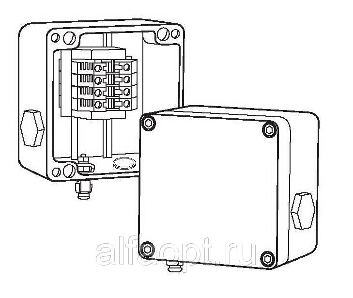 Коробка соединительная ВЭ 122(П) от компании ТОО Alfaopt KZ - фото 1