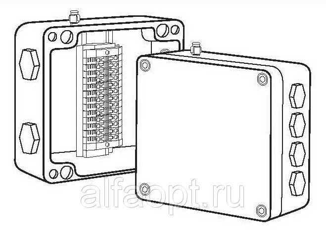Коробка соединительная ВЭ 250. М40 от компании ТОО Alfaopt KZ - фото 1