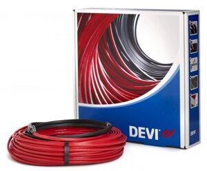 Нагревательный кабель одножильный DEVIbasic 20S, 155 Вт, 9м