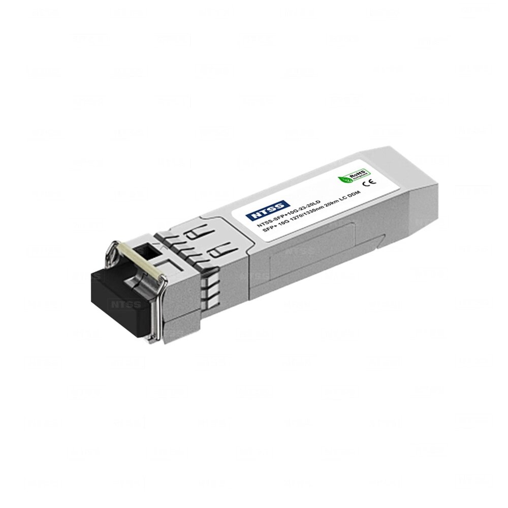 Одноволоконный модуль NTSS SFP+, WDM, 10 Гбит/с, разъём LC, рабочая длина волны (передача/прием) 1270/1330 нм, SM, от компании ТОО Alfaopt KZ - фото 1