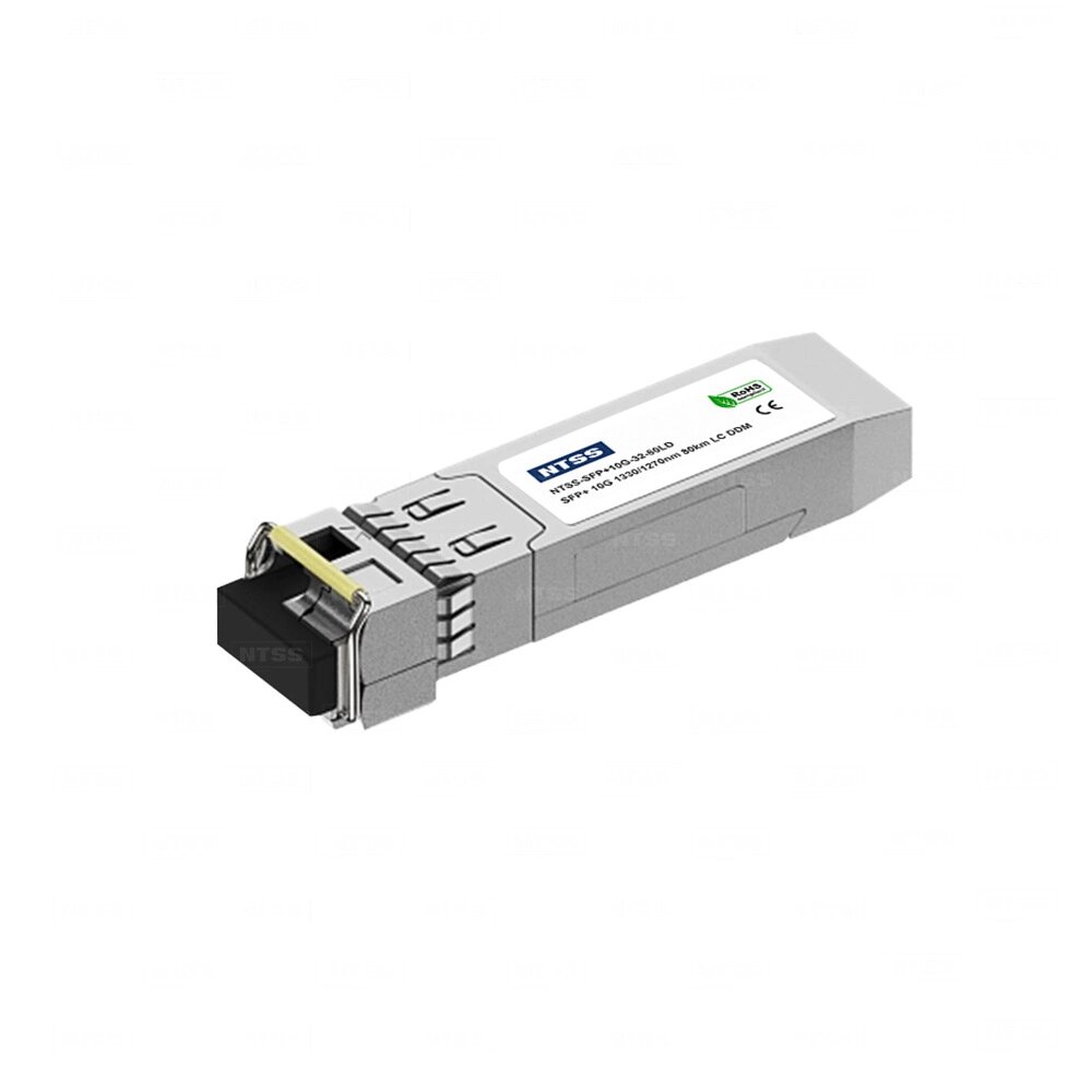 Одноволоконный модуль NTSS SFP+, WDM, 10 Гбит/с, разъём LC, рабочая длина волны (передача/прием) 1330/1270 нм, SM, от компании ТОО Alfaopt KZ - фото 1