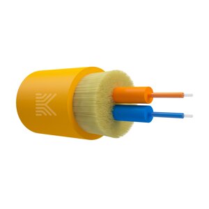 Оптический кабель Дистрибьюшн для внутренней прокладки 2 волокна G. 652. D нг (А)-HF