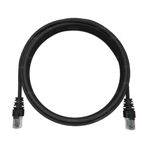 Патч-корд NTSS PREMIUM 2xRJ45/8P8C, T568B FTP CAT6 LSZH 0,5 метра, черный