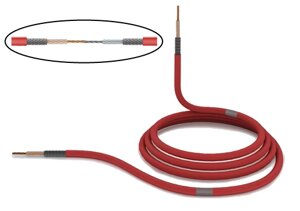 Секция нагревательная кабельная 40ТМОЭ2 (ТМФ (7х0,5) CuNi6)-1280-040