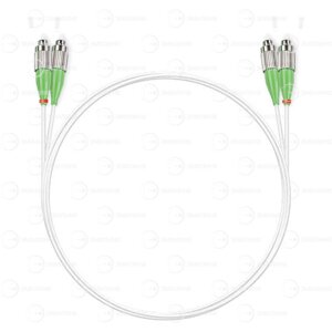 Армированный шнур оптический dpc FC/APC-FC/APC 9/125 3.0мм 2м LSZH (патч-корд)