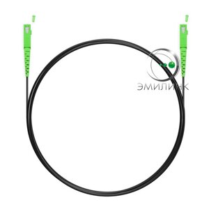 Дроп-кабель spc S/0 SC/APC-SC/APC 9/125 G. 657A1 200м черный LSZH