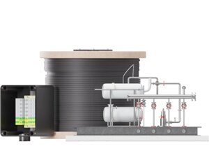 Комплект обогрева замерной установки до 190°C