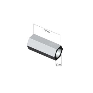 Гайка соединительная NTSS М10 DIN 6334