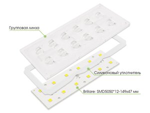 Модуль Brillare: SMD5050*12-149x47