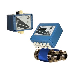 Расходомер электромагнитный РСМ-05.07П/X двухканальный тип РСМ с ТСМ-смарт молочная муфта/кламповое