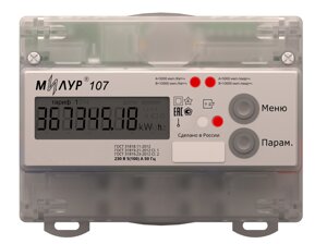 Счетчик электроэнергии Милур 107.22-R-1L-DT