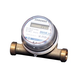 Счетчик воды универсальный электронный Chronos Meter “ПРОТЕЙ” ДУ15, класс C, WM-BUS,110ММ)