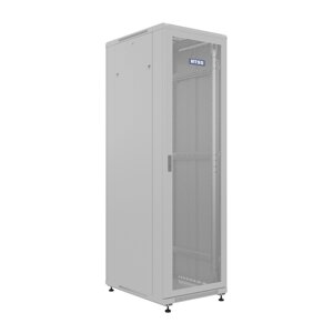 Шкаф напольный универсальный серверный NTSS R 18U 600х800мм, 4 профиля 19, двери перфорированная и сплошная металл,
