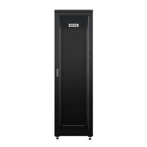 Шкаф напольный универсальный серверный NTSS R 22U 600х600мм, 4 профиля 19, двери перфорированная и сплошная металл,