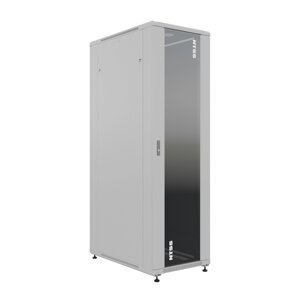Шкаф напольный универсальный серверный NTSS R 32U 600х1000мм, 4 профиля 19, двери стекло и сплошная металл, боковые