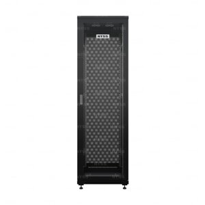 Шкаф напольный универсальный серверный NTSS R 42U 800х800мм, 4 профиля 19, двери перфорированная и перфорированная