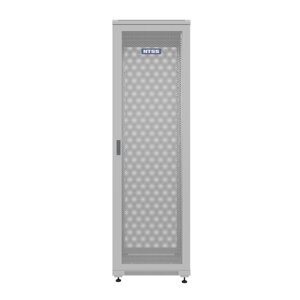Шкаф напольный универсальный серверный NTSS R 47U 600х600мм, 4 профиля 19, двери перфорированная и перфорированная,