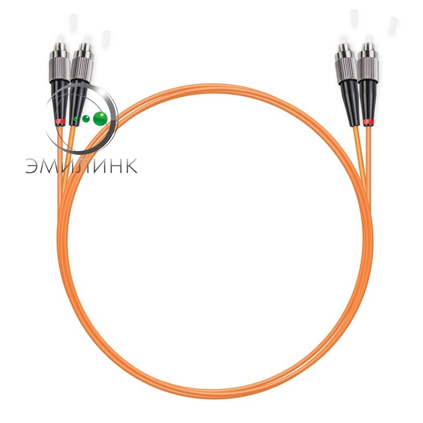 Шнур оптический dpc FC/UPC-FC/UPC 50/125 3.0мм 5м LSZH (патч-корд) от компании ТОО Alfaopt KZ - фото 1