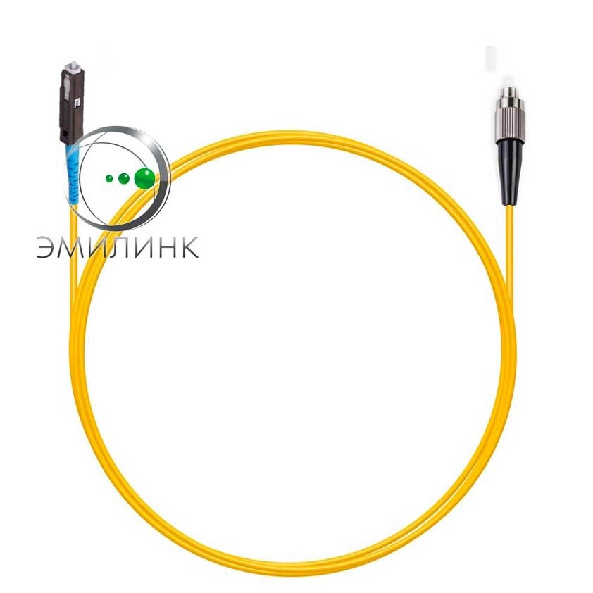 Шнур оптический spc MU/UPC-FC/UPC 9/125 2.0мм 5м LSZH (патч-корд) от компании ТОО Alfaopt KZ - фото 1