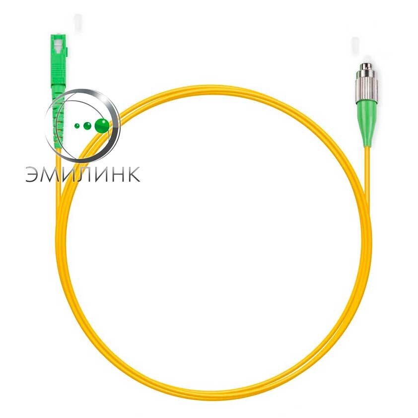 Шнур оптический spc SC/APC-FC/APC 9/125 3.0мм 10м LSZH (патч-корд) от компании ТОО Alfaopt KZ - фото 1