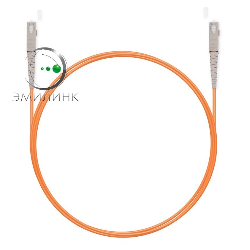 Шнур оптический spc SC/UPC-SC/UPC 50/125 3.0мм 10м LSZH (патч-корд) от компании ТОО Alfaopt KZ - фото 1