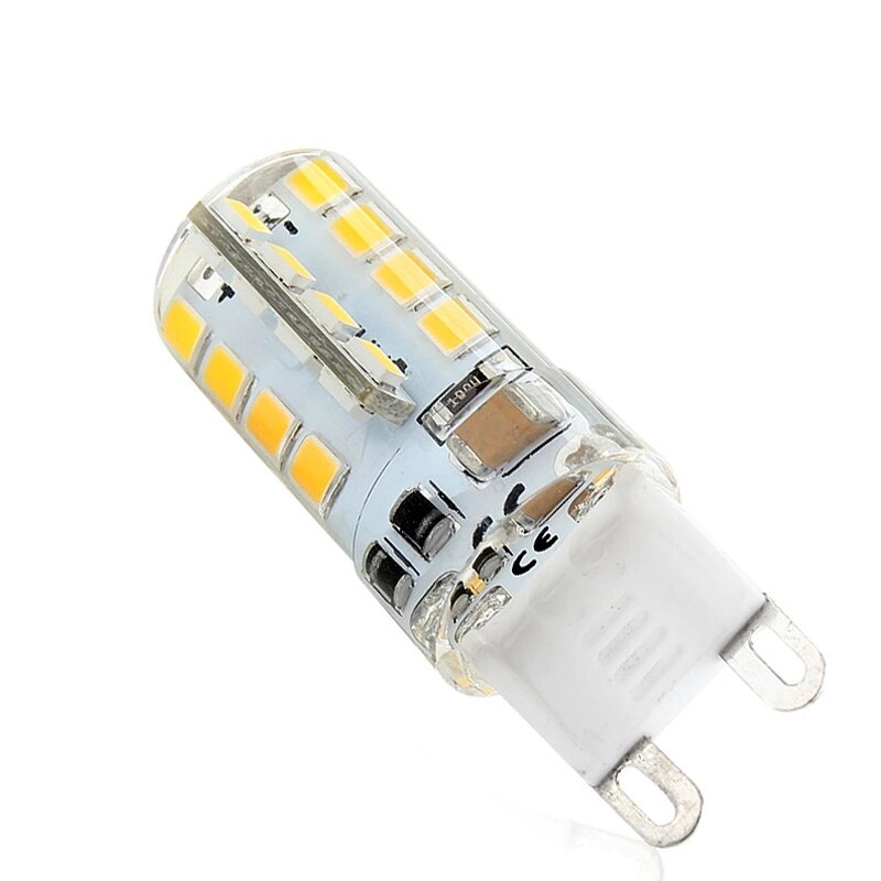 Светодиодная лампа Led Favourite silicone 3w G9-32SMD-2835 sil 3w 3000 от компании ТОО Alfaopt KZ - фото 1