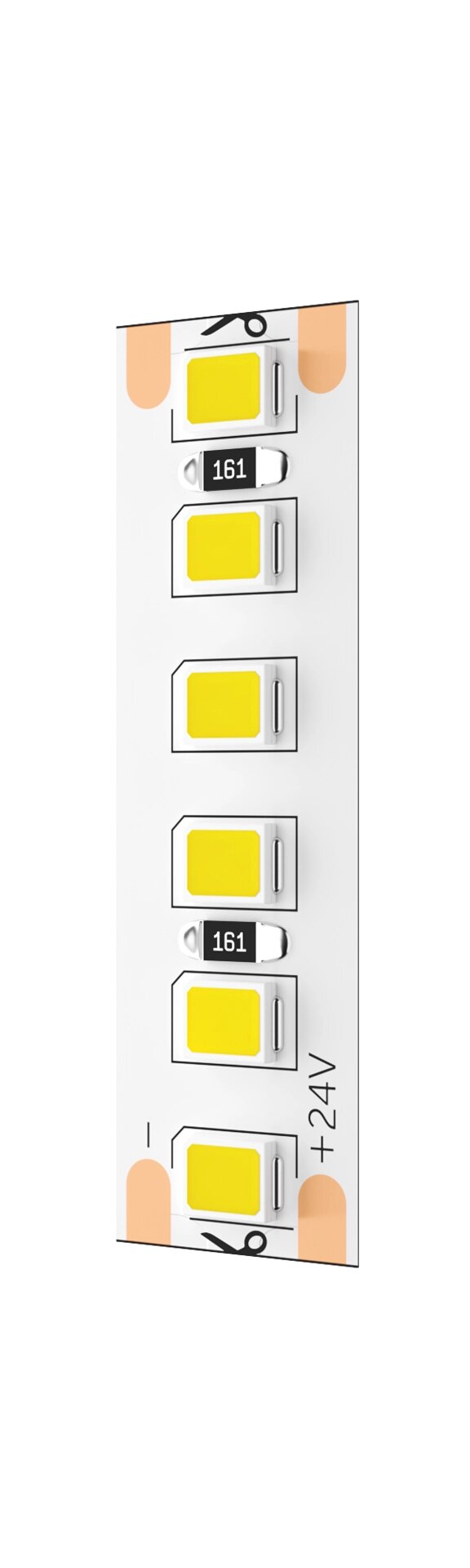 Светодиодная лента Geniled GL-180SMD2835 24В 16Вт/м 10x5000 2700-3000К IP33 от компании ТОО Alfaopt KZ - фото 1