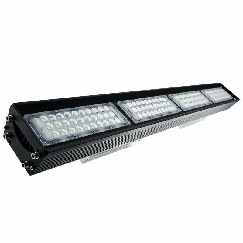 Светодиодный промышленный линейный светильник In Led JX-XTGKDC 200W 85-245V (5800-6500К) от компании ТОО Alfaopt KZ - фото 1