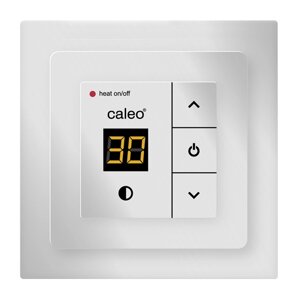 Терморегулятор для теплого пола CALEO 720 с адаптером, серебристый