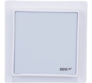 Терморегулятор для теплого пола DEVIreg Smart интеллектуальный с Wi-Fi, белый, 16А