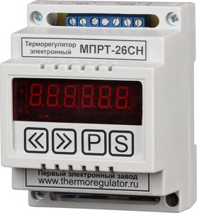 Терморегулятор МПРТ-26СН 1 кВт с датчиками KTY-81-110 цифровое управление DIN