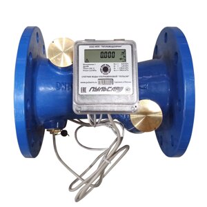Ультразвуковой счетчик воды Ду200 RS-485, исп. 1, Qn=500 м3/ч, IP68, 40°C