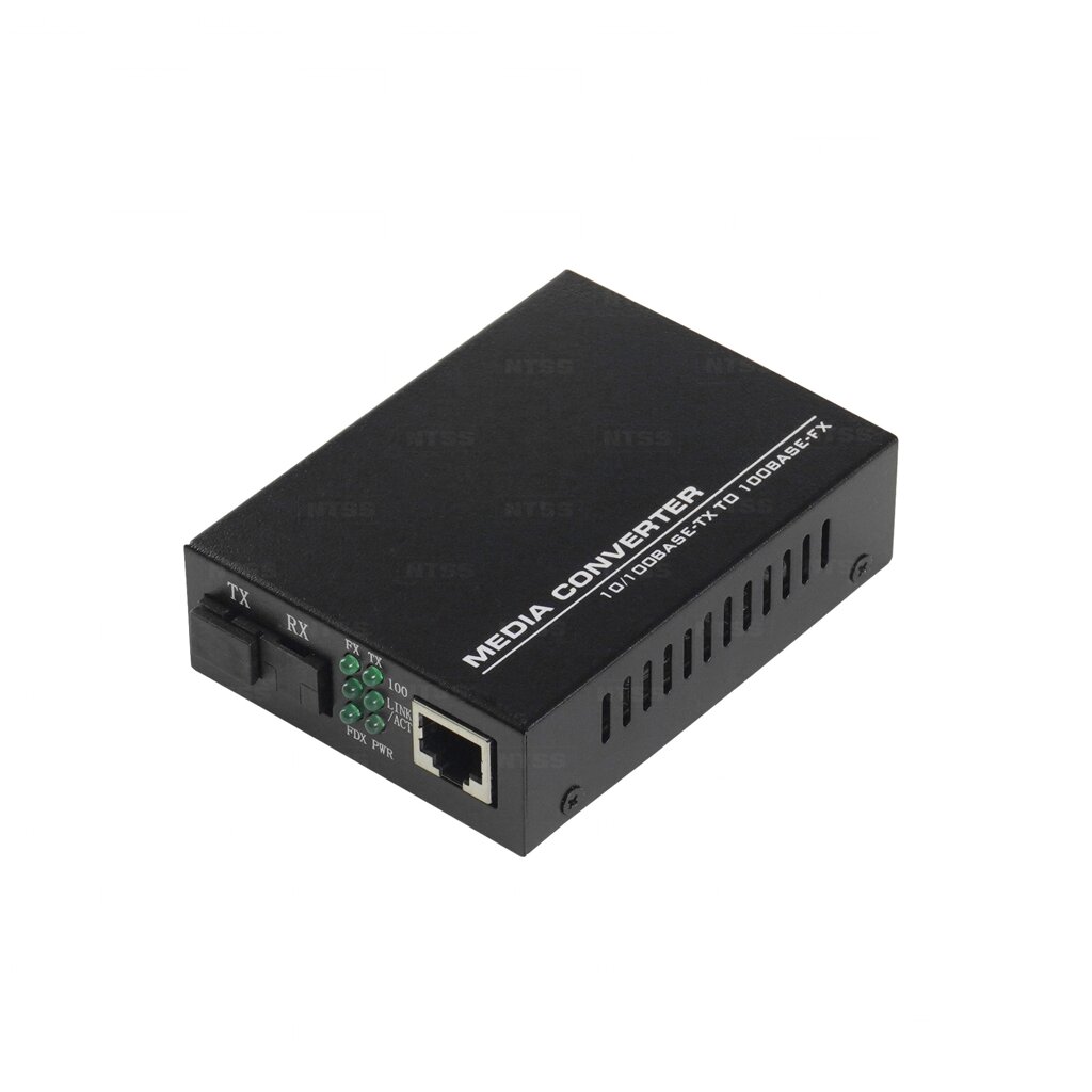 WDM медиаконвертер NTSS с RJ45 портом 10/100Base-T и 10/100Base-FX с разъемом SC, рабочая длина волны (передача/прием) от компании ТОО Alfaopt KZ - фото 1