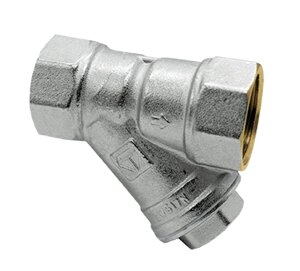 Фильтр механической очистки воды HLV никелированный 1/2" HLV-108192.01