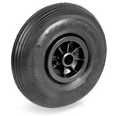 Колесо 82 260Х85 без кронштейна, ступица с роликовым подшипником C/R F20 RIGATO 823601 вес1,03 кг