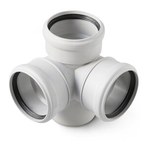 Крестовина двухплоскостная 110х110х110х87,5° Polytron Stilte Plus