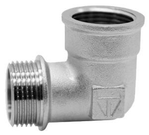 Угольник 3/4" (внутренняя-наружная резьба) HLV-110092. N. 02
