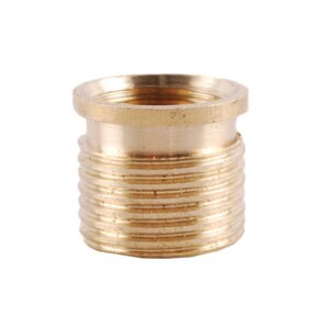 Ввертыш 15 (1/2") х 12 (2/5") M/F желтая сталь