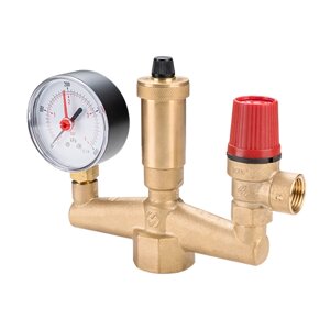 Группа безопасности котла 1" PN10 вес 600 г уп 3/12 SE. 510.06 MVI