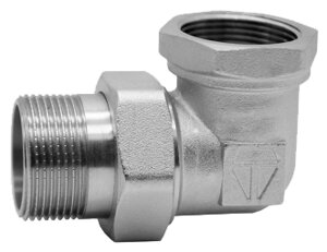 Сгон 1/2" угловой "американка" HLV-110098. N. 01