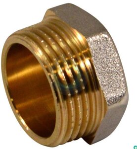 Заглушка 20 (3/4") М сталь