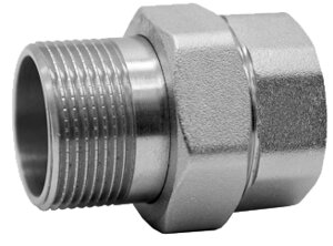 Сгон 3/4" прямой "американка" HLV-110341. N. 02