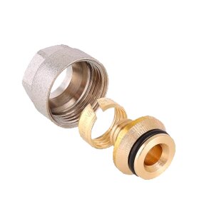 Соединитель 20х3/4 Valtec Евроконус для PEX трубы VT. 4410. NVE. 20
