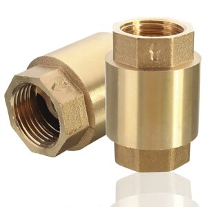 Клапан обратный вертикальный 20 (3/4") бронза