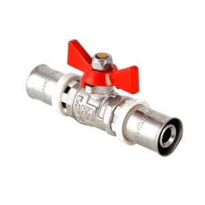 Кран шаровый 16 мм с пресс соединением VALTEC VT. 243. N. 1616
