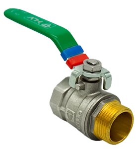 Кран шаровой 1/2" Garden внут-наруж резьба HLV-103215. N. 01